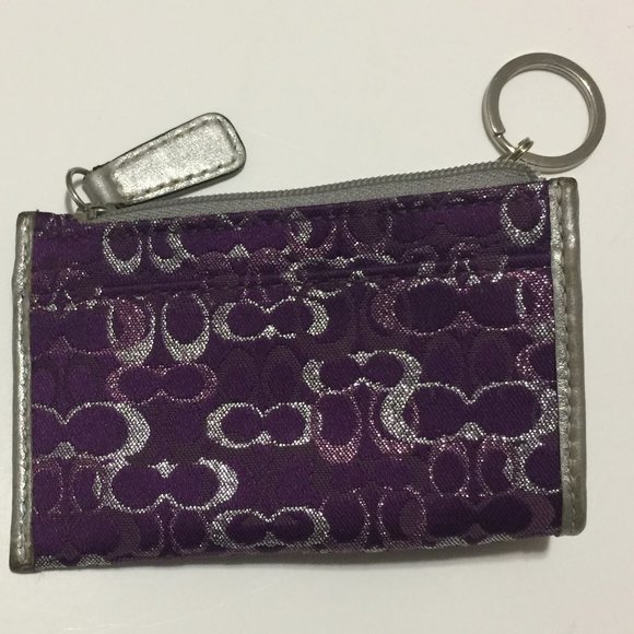 COACH SIGNATURE COIN AND ID HOLDERS - Picture 5 of 5